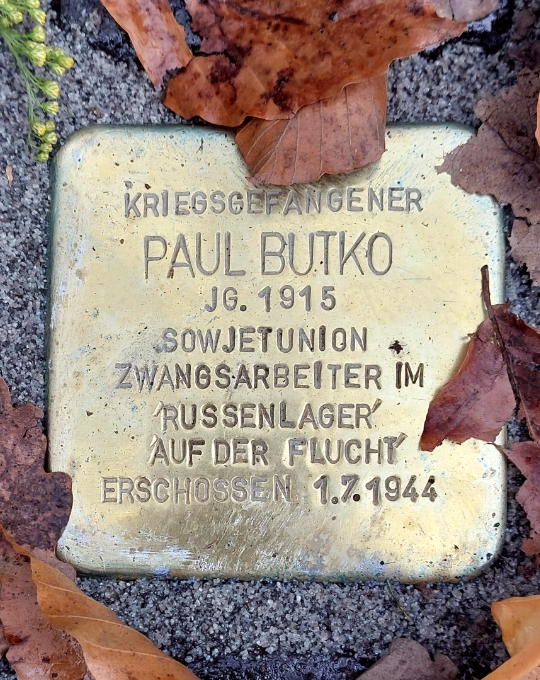 Stolperstein an der Sternroute Roetgen Stolberg