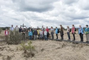 Eine Sternroute auf dem alten Kirchweg