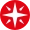 Sternrouten Windrose roter Kreis