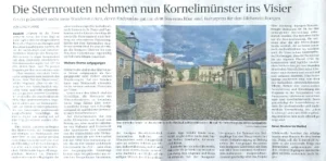 Sternrouten in der Aachener Zeitung vom 04.06.2025